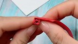 上个玫瑰花没学会的看这个吧！看完视频的你学会怎么做了吗