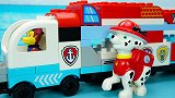汪汪队积木玩具：拼装积木大卡车