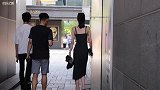 完美背影妹子，这身高超过一米八