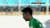 第2分钟北京中赫国安球员王子铭(U23)射门 - 被扑