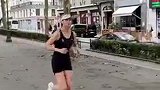 谷爱凌晒街头跑步视频：从冬奥跑到夏奥