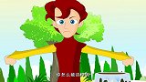 童话故事：父子俩真蠢，驴子这么瘦，他俩还骑着驴子走路