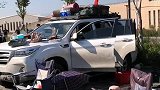 各路牛人都来独库公路了，现在堵车没法走了