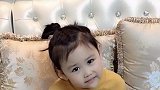 小宝贝装哭的样子，真的好可爱呀