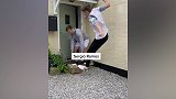 爆笑！当球星成为快递小哥：姆皇快到模糊 最后水爷这个太黑了