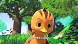 萌鸡小队：麦琪在捡垃圾，可惜他太小，总是笨手笨脚的