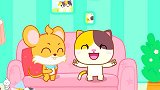 蜡笔小精灵：幼儿儿歌，幼儿歌谣，幼儿故事，玩跷跷板注意安全