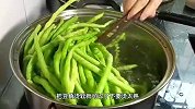 晒豆角干好看又好吃，纯手工无添加，十斤能晒多少豆角干