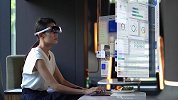 最新一代混合现实眼镜，随时随地办公、看大片