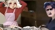 瑶妹在曜仔面前玩玩具手枪