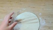 小白菜千层饼，这样做外焦里嫩太好吃了