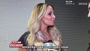 WWE-18年-RAW赛后采访 翠什：女子选手的团聚让我觉得非常开心-花絮