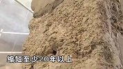 男子800万买排屋，装修时发现1楼顶梁柱能徒手剥开？公司回应