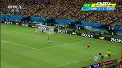 世界杯-14年-小组赛-A组-第2轮-喀麦隆开场20秒穆康约边路射门击中边网-花絮