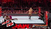 WWE-16年-RAW第1225期十佳镜头 高柏不忍家人被辱暴怒开打-专题