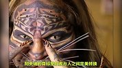 美国男子花费无数整形成“虎人”，这一怪癖行为让他无法融入社会！