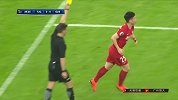 演技还是得练！ 糜昊伦禁区内假摔吃到黄牌