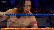 WWE-17年-SD第935期：双打赛AJ&中邑真辅VS科尔宾&欧文斯-全场