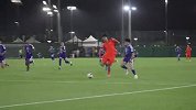 实拍赵松源对阵日本U17破门得分