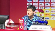 周云：上场比赛球队表现基本还是可以的 存在的不足会马上总结改善