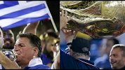 世界杯-14年-日本希腊球迷奇装异服各显神通-新闻