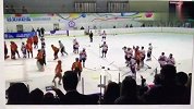 冰上项目-17年-冰球世青赛两岸选手赛后群殴 球迷扔饮料竖中指-新闻
