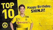 斗法J罗！香川真司多特蒙德10大进球回顾