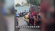 摊贩屡劝不听，驾车“漂移”甩开城管扬长而去？当地：不提倡追赶