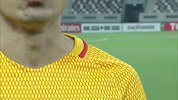 亚洲区世预赛-17年-国歌响彻卡塔尔球场 国足将士齐声高唱信心十足-花絮