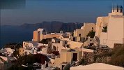 旅游-朝霞夕阳中的圣岛伊亚Oia最美.希腊好游景点
