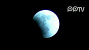 （pp拍客）12月10日用白平衡拍成蓝色月食