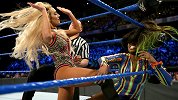 WWE-18年-SD第969期：女子单打赛 娜欧米VS卡梅拉-单场