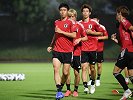 日本队官方发布备战视频：与小学生线上交流 赛前训练氛围轻松