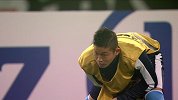 上港川崎赛前热身严肃认真 客队球迷气势高涨不输主队