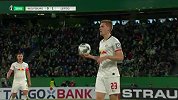 萨比策 德国杯 2019/2020 德国足协杯 第2轮 沃尔夫斯堡 VS RB莱比锡 精彩集锦