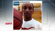街球-14年-惊呆了！！德克萨斯大学Jordan Larkins背筐超远距离投篮命中堪称今日最佳！-专题