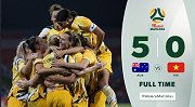 女足奥预赛-克尔梅开二度 澳大利亚5-0越南占先机
