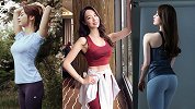 魅惑体坛-韩国顶级瑜伽女神梁定原 蜂腰翘臀+超高颜值夺人眼球
