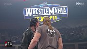 WWE-18年-WWE RAW25周年大事记：排名第16 此处无声胜有声 HHH挑战送葬者决战摔跤狂热27-全场