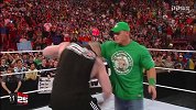WWE-18年-WWE RAW25周年大事记：排名第11 猛兽布洛克·莱斯纳回归WWE-全场