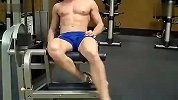 男模Scott Herman的腿部训练