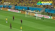 世界杯-14年-淘汰赛-半决赛-巴西边线球进攻 中路马塞洛无人盯防完成一脚劲射-花絮