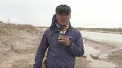 第十三届玄奘之路商学院戈壁挑战赛-20180504-主持人与赛道主持进行连线报道 介绍赛道前方最新实况