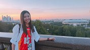 PP体育美女记者世界杯游记 麻雀山球迷成群嗨翻天