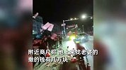 男子街头情绪激动当众撒钱，马路中间跪地磕头：满地现金无人哄抢