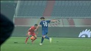 中国足协杯-15赛季-半决赛-淘汰赛-第1回合-第33分钟进球 卡尔坦森远射破门-花絮