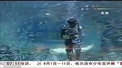 韩国水族馆上演唯美“沙丁鱼之舞”