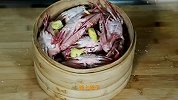 清蒸红蟹原汁原味的清蒸海鲜做法，无需调料直接上蒸笼蒸一下即可