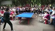 想要拿公园乒乓球冠军！是非常难得 看看这个视频就明白了