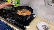 今天下班回家有点饿，做了一个，西红柿鸡蛋面，安逸